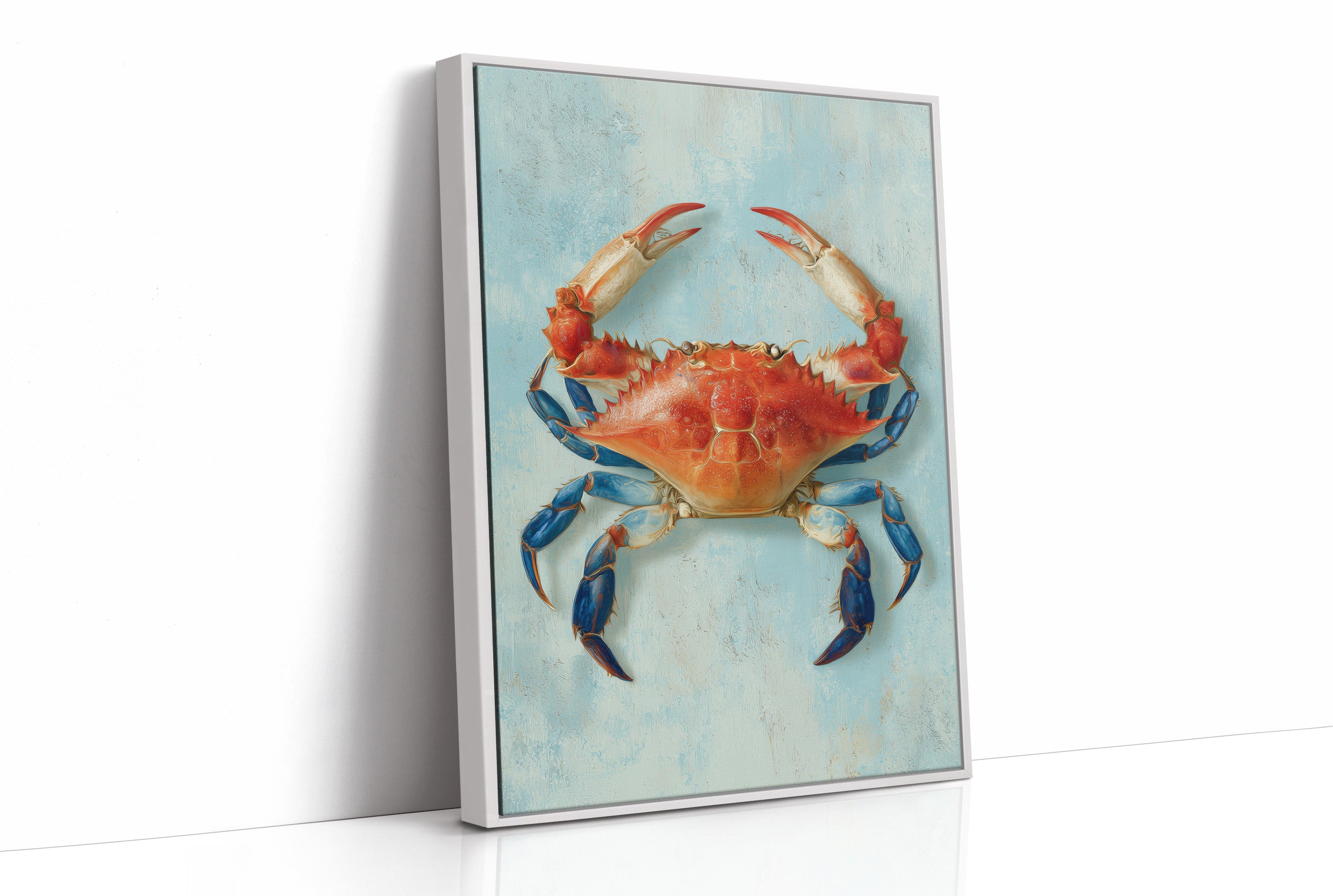 Coastal Guardian In Vibrant Repose