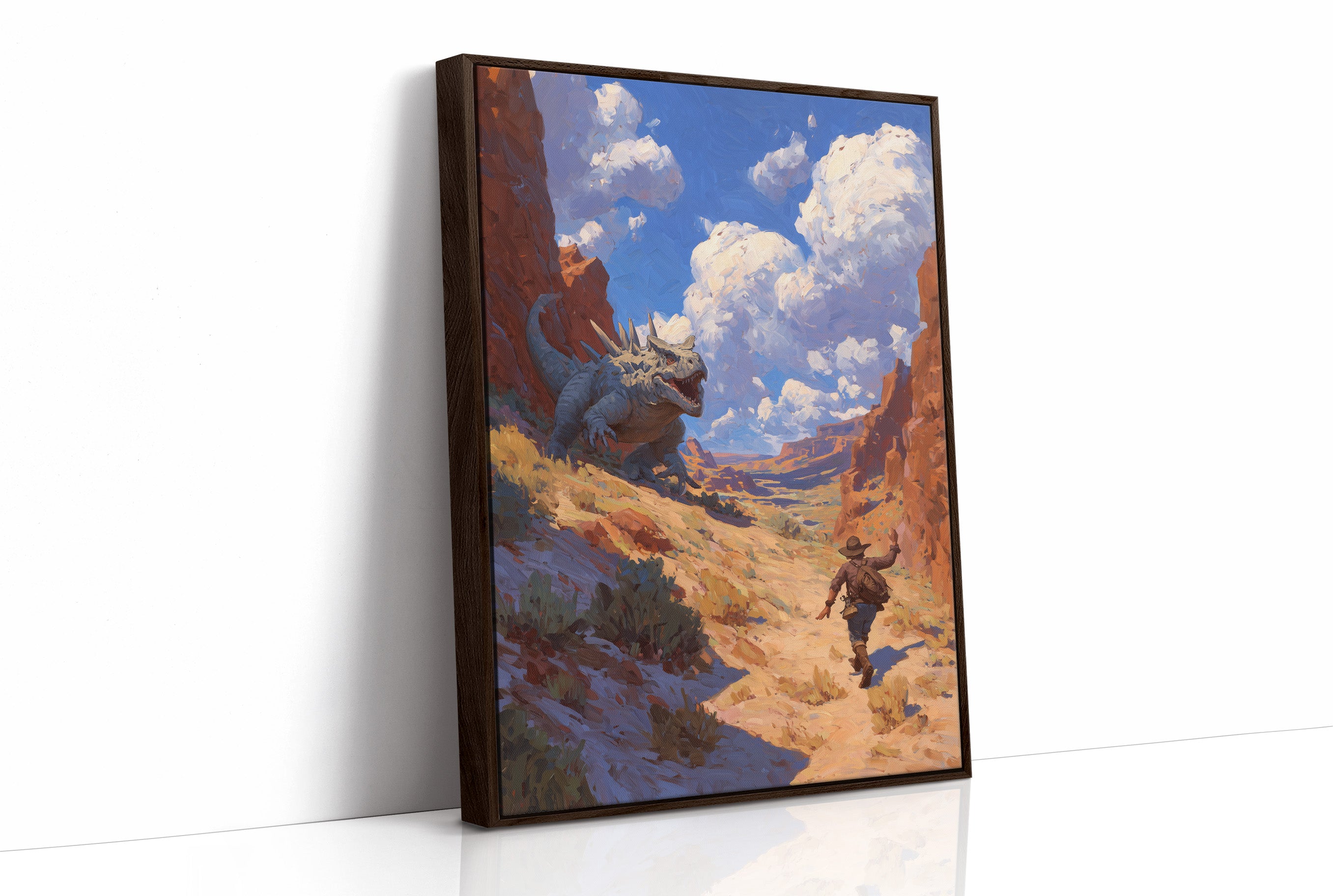 Chased Through Painted Canyon