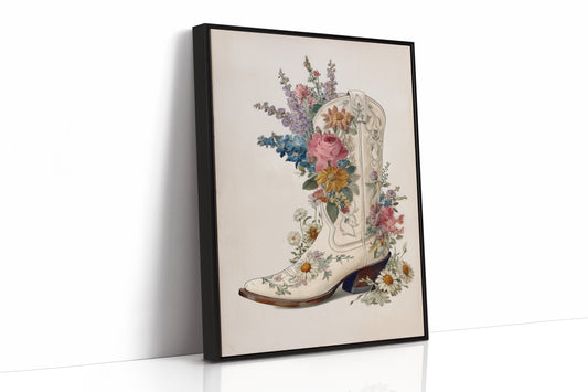 Blooms Upon Weathered Leather