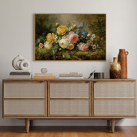 Summer Roses Dance With Wild Daisies