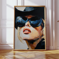 Gaze of Unspoken Elegance
