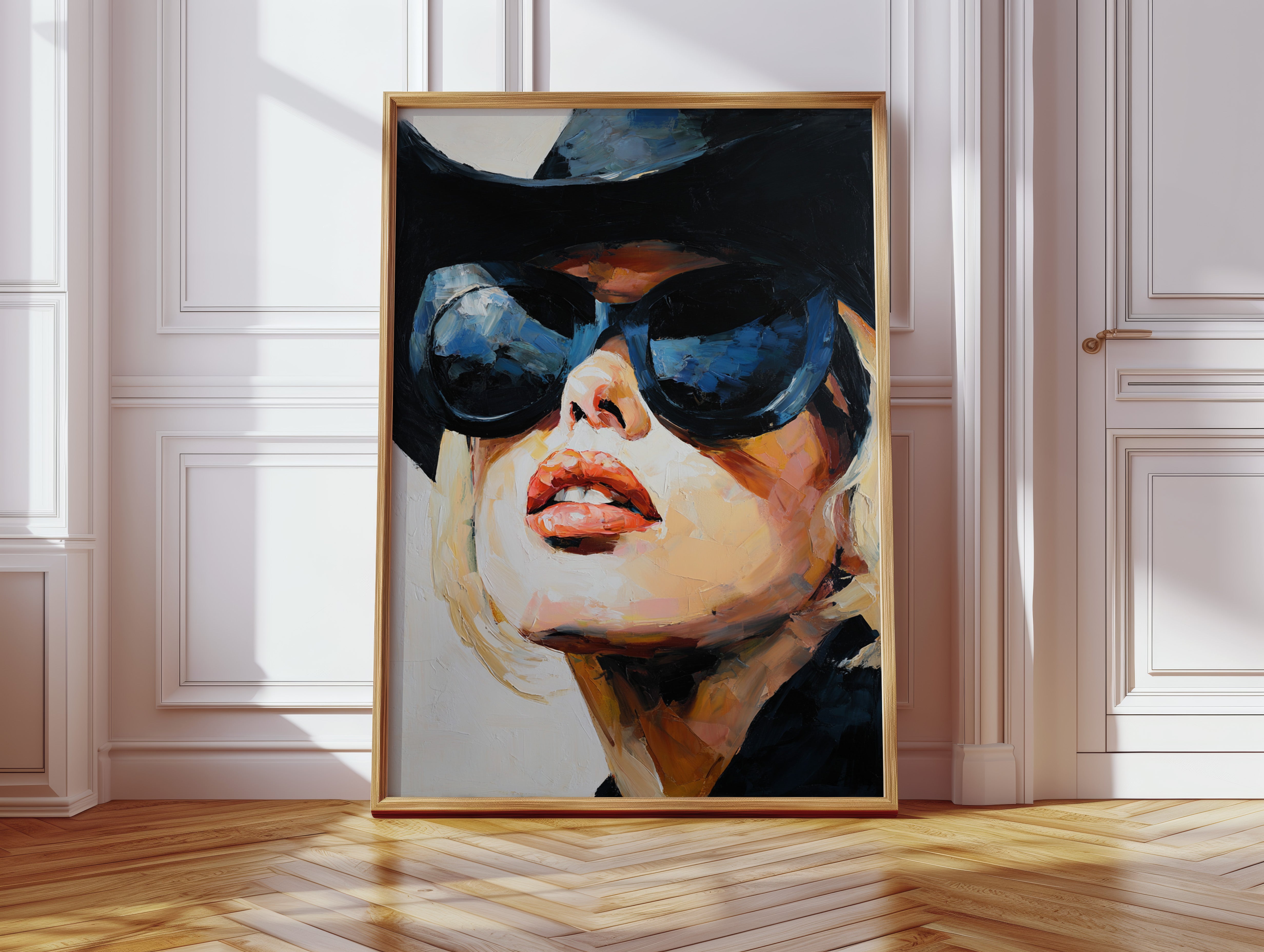 Gaze of Unspoken Elegance