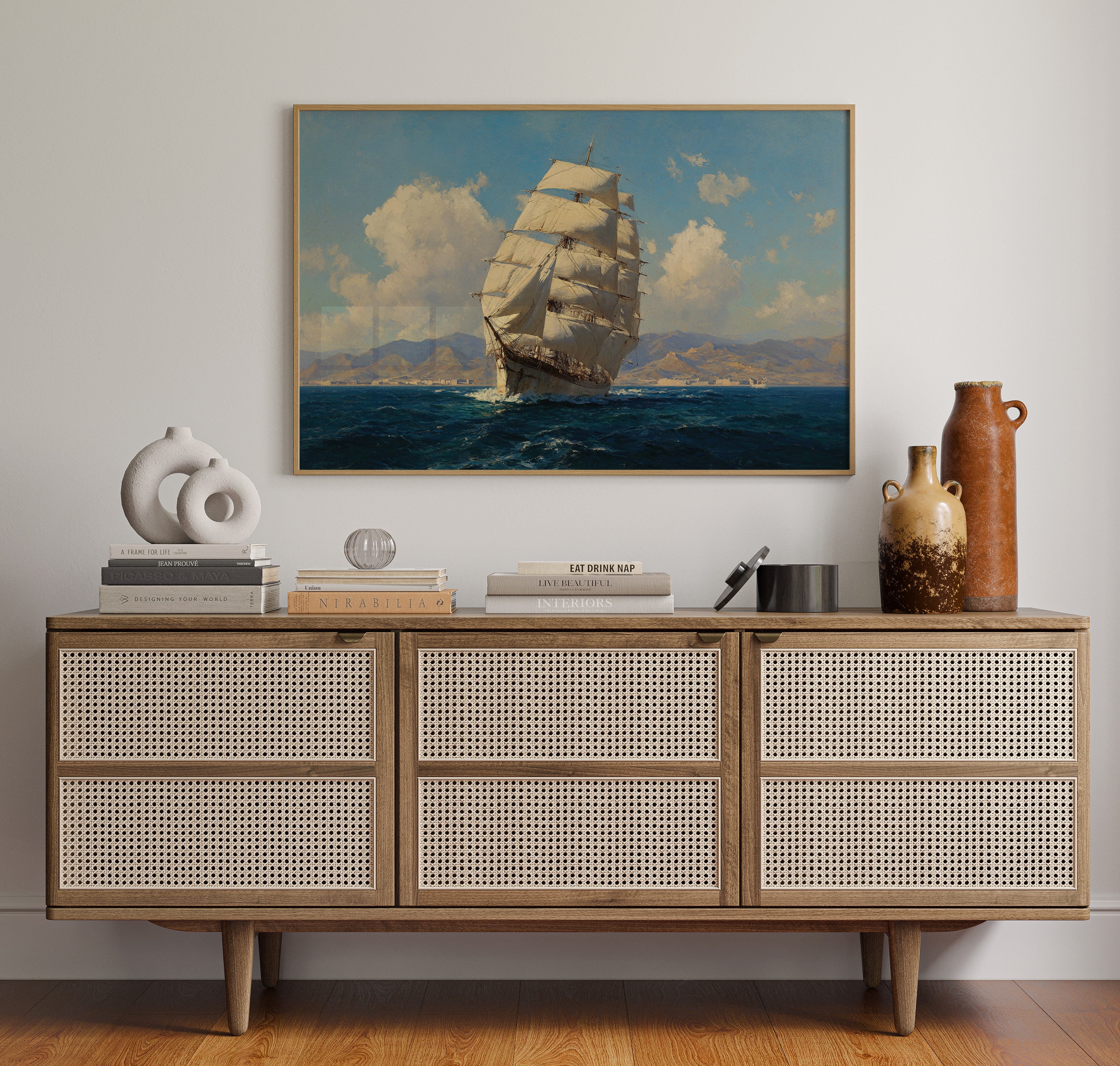 Tall Ship Charts Mediterranean Dreams
