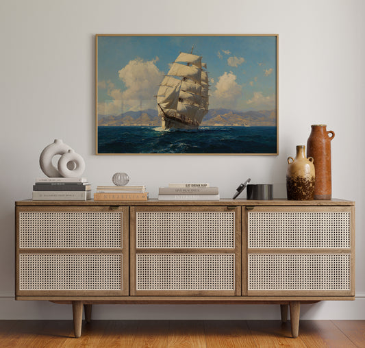 Tall Ship Charts Mediterranean Dreams