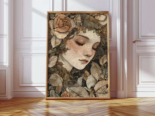 In Bloom Beneath Autumn's Gaze