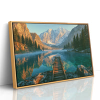 Dock, Alpine Reflection