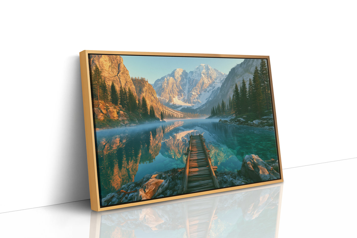 Dock, Alpine Reflection