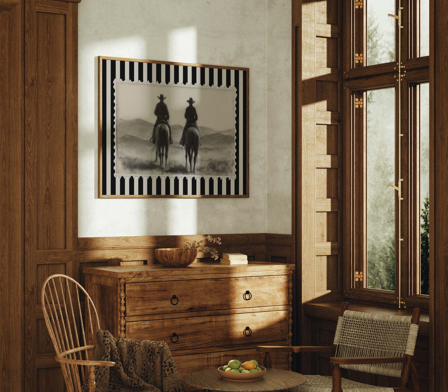 Morning Dust Carries Ranch Tales West