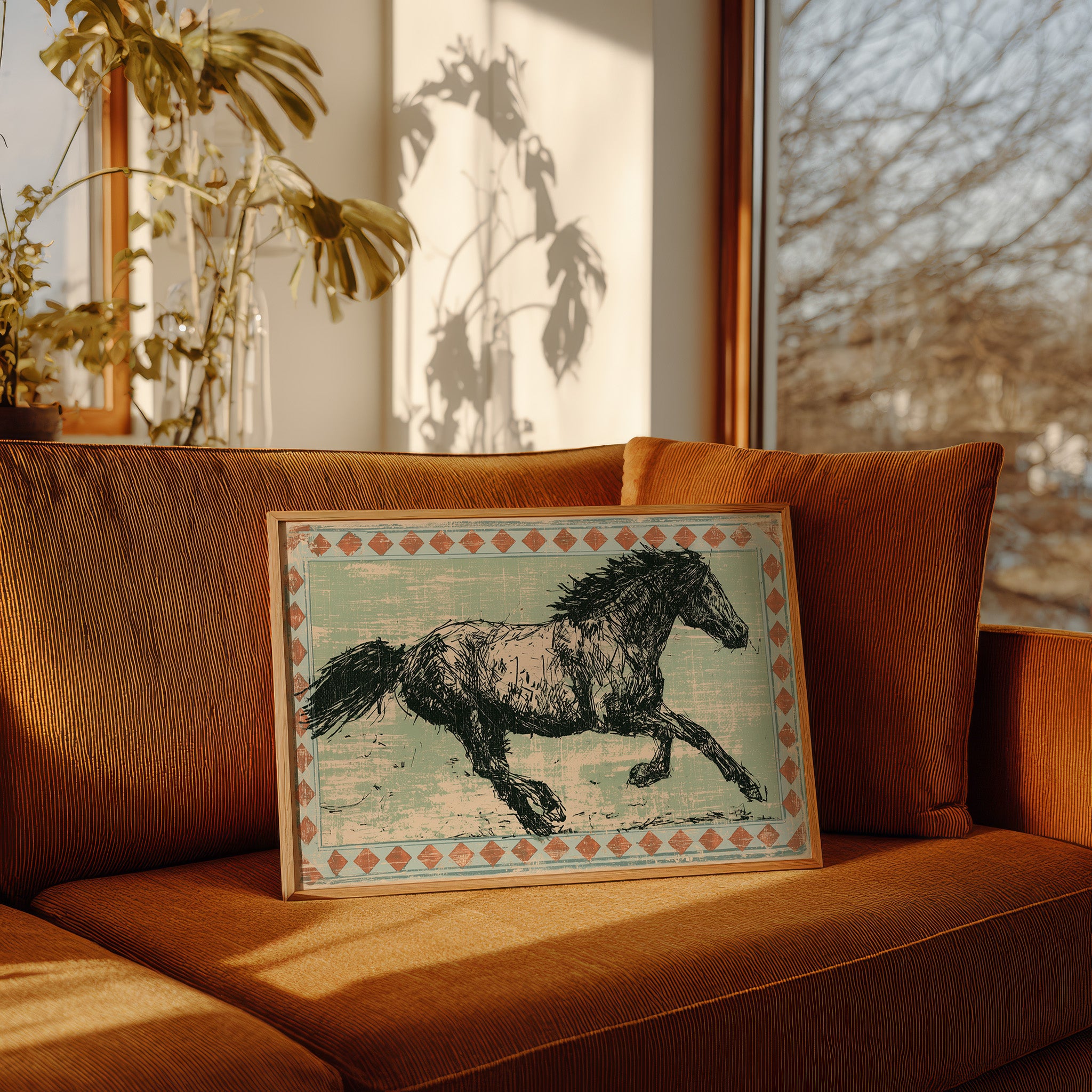 Motion in Sagebrush Green