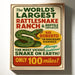 World’s Largest Rattlesnake Ranch Print