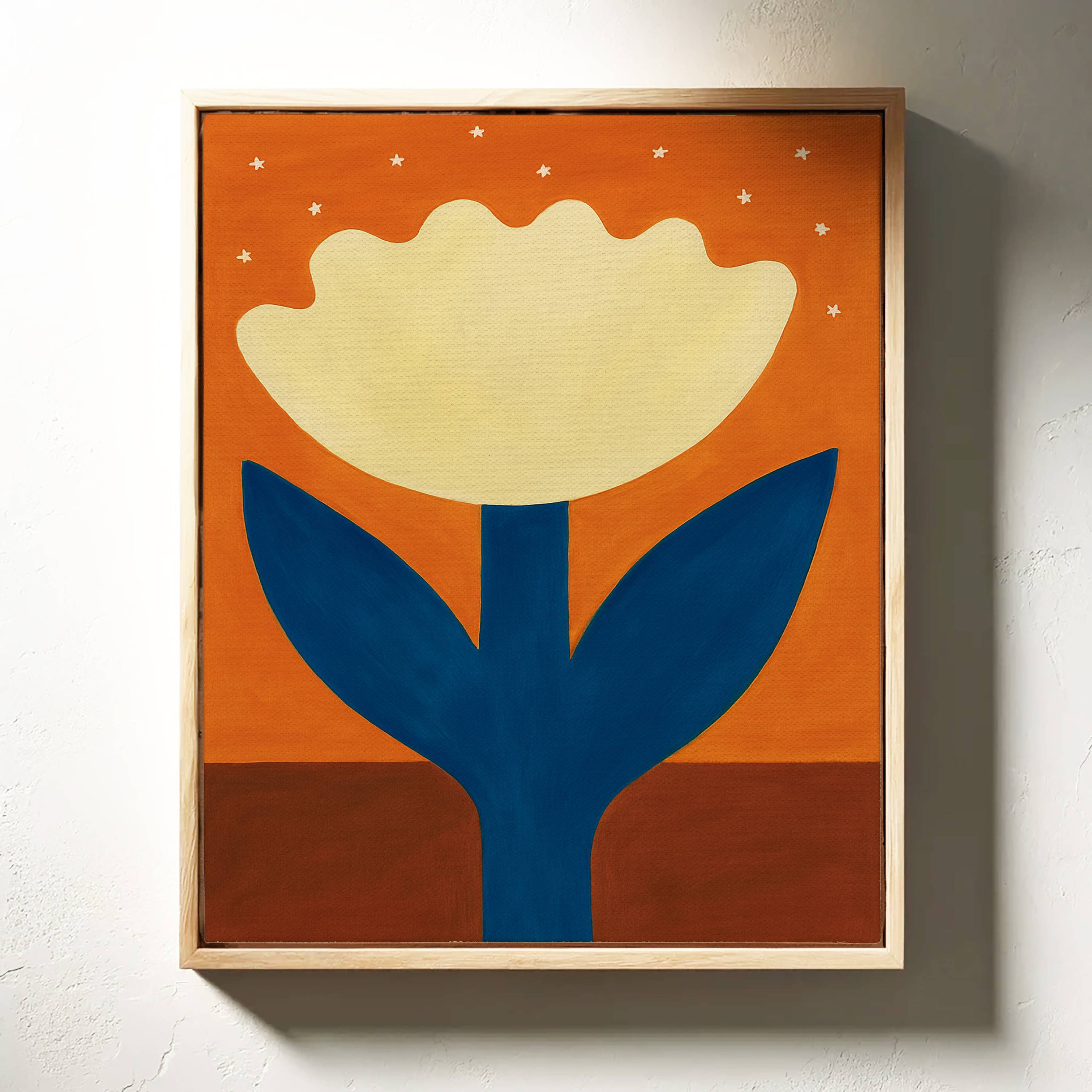 Moonlit Tulip Reaches For Stars