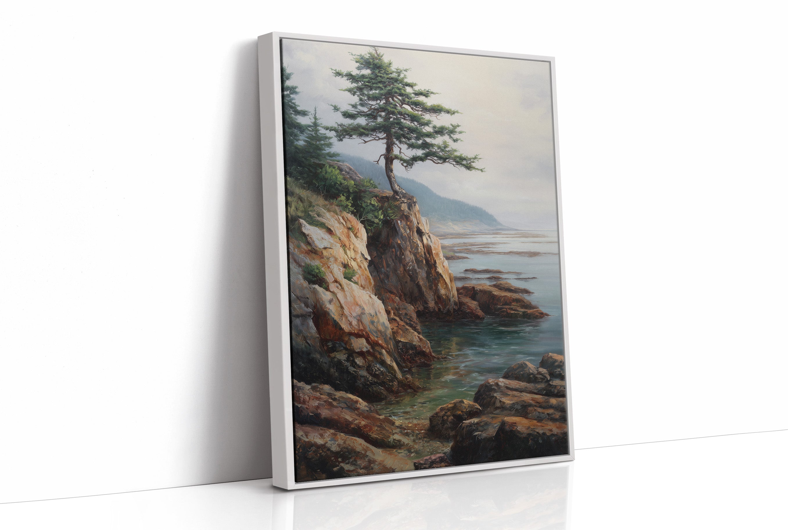 Lone Pine Clings To Coast