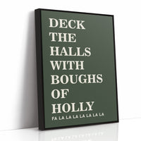 Yuletide Lyrics In Forest Green