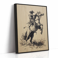 Dust Rises From Prairie Hooves