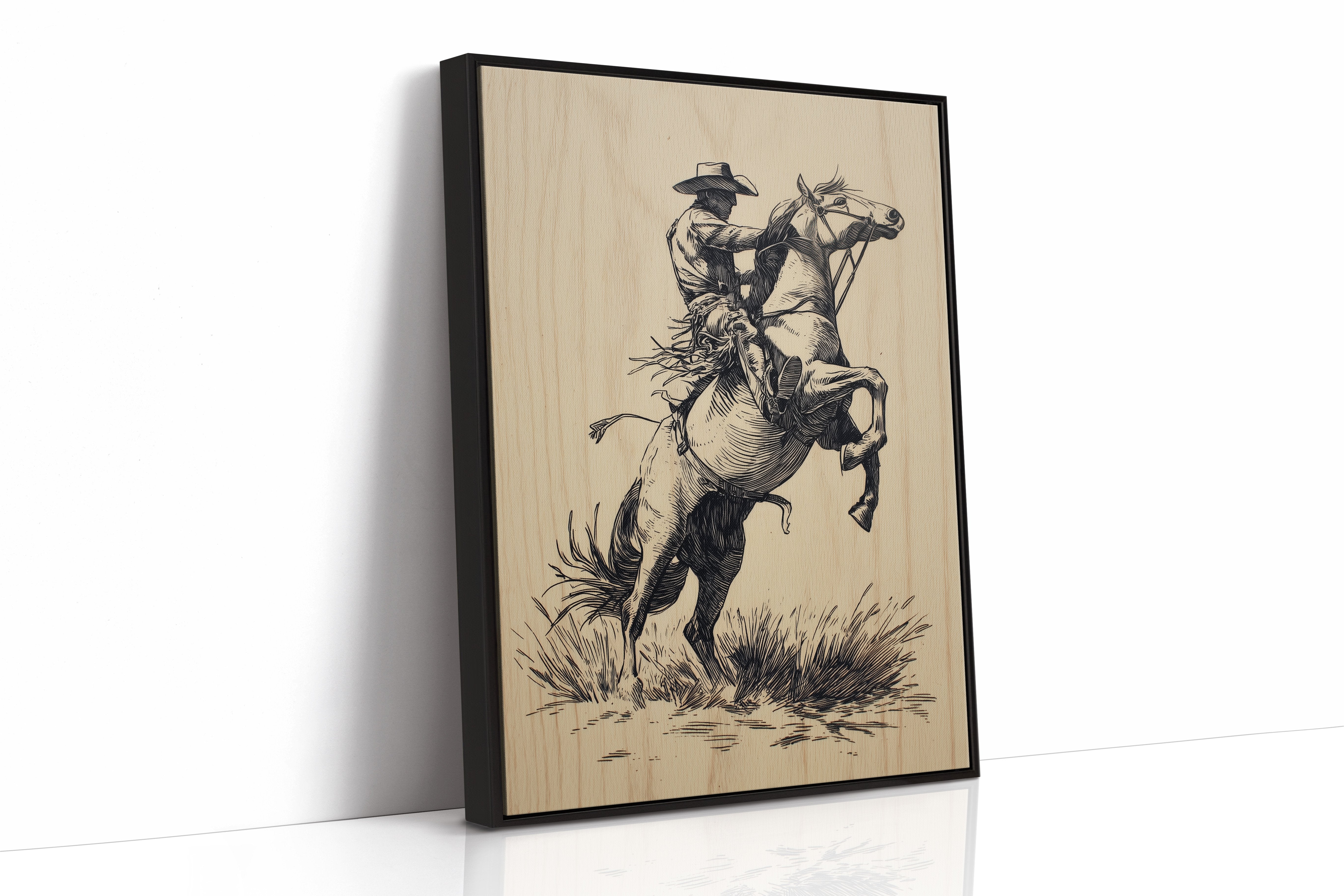 Dust Rises From Prairie Hooves