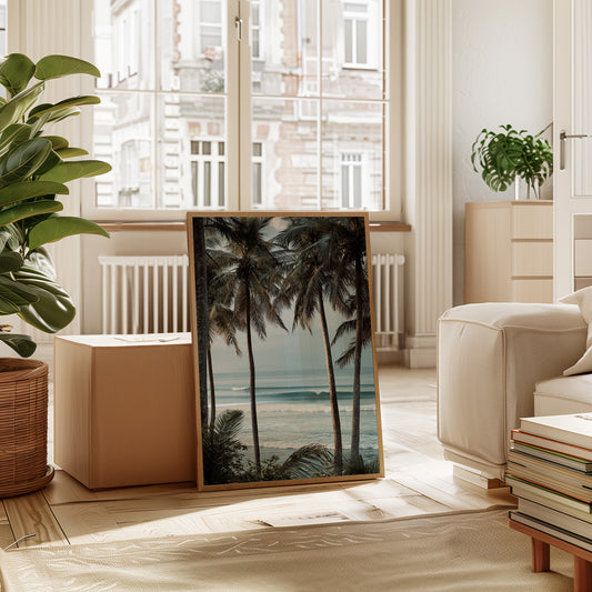 Tides Dance Beneath Tall Palms