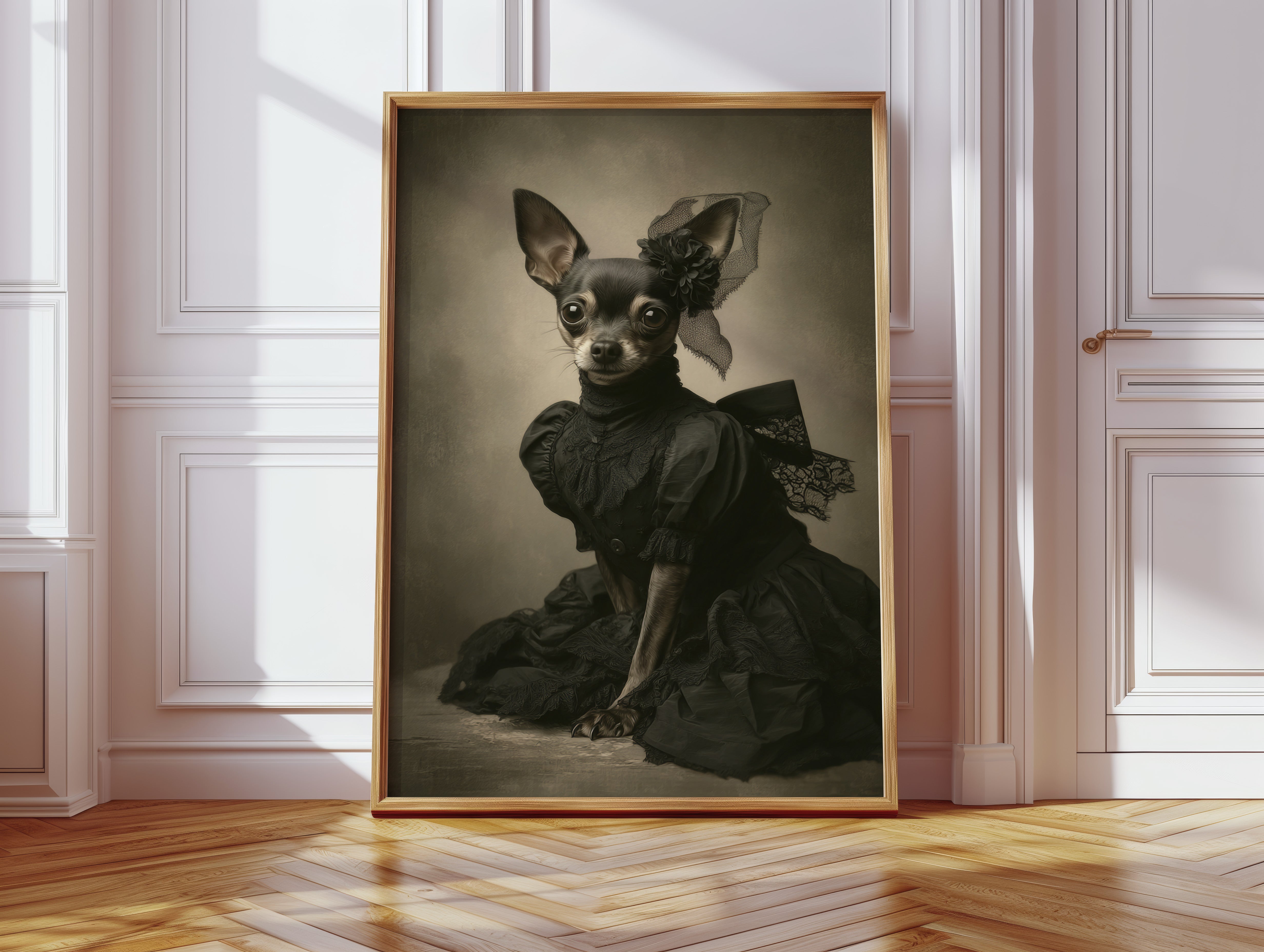 Lady of the Regal Chihuahua