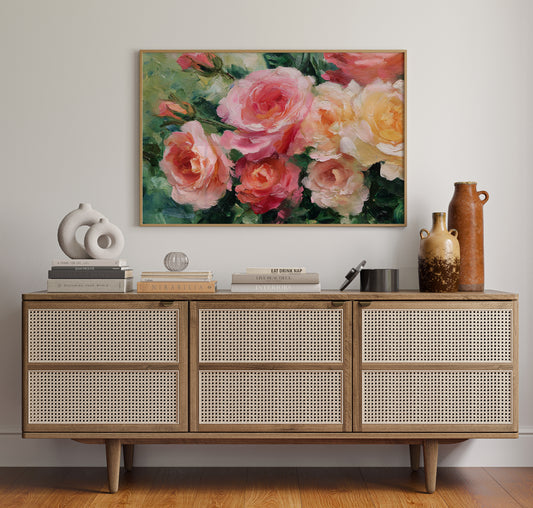 Summer Roses Paint Their Stories