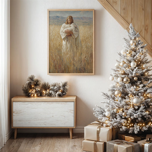 Gentle Light Through Winter Fields