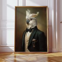 Regal Cockatoo in Formal Attire
