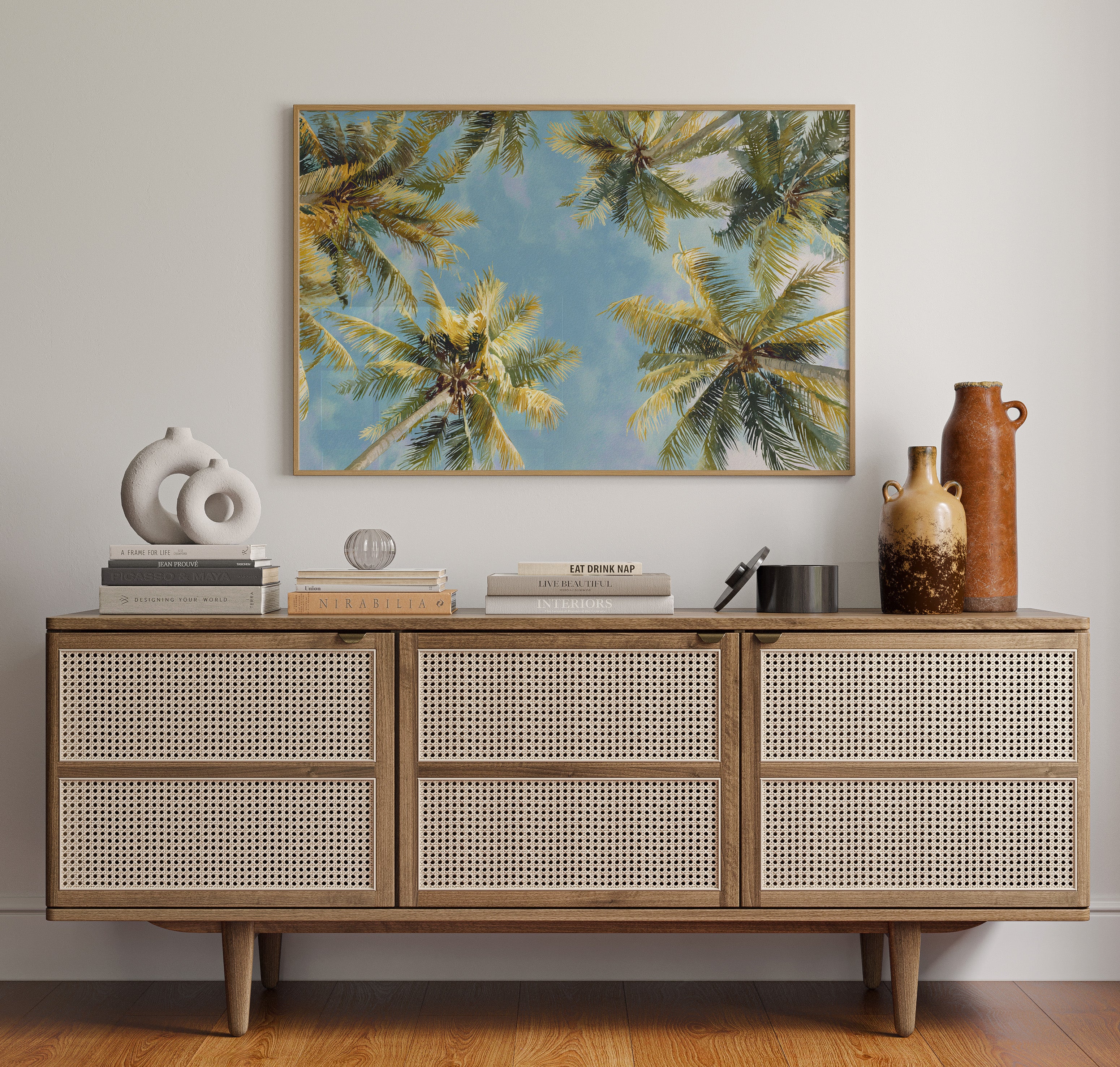 Summer Breeze Lifts Palm Stories