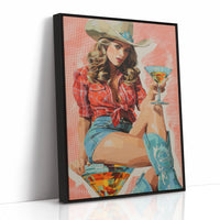 Sunset Cocktails And Turquoise Boots