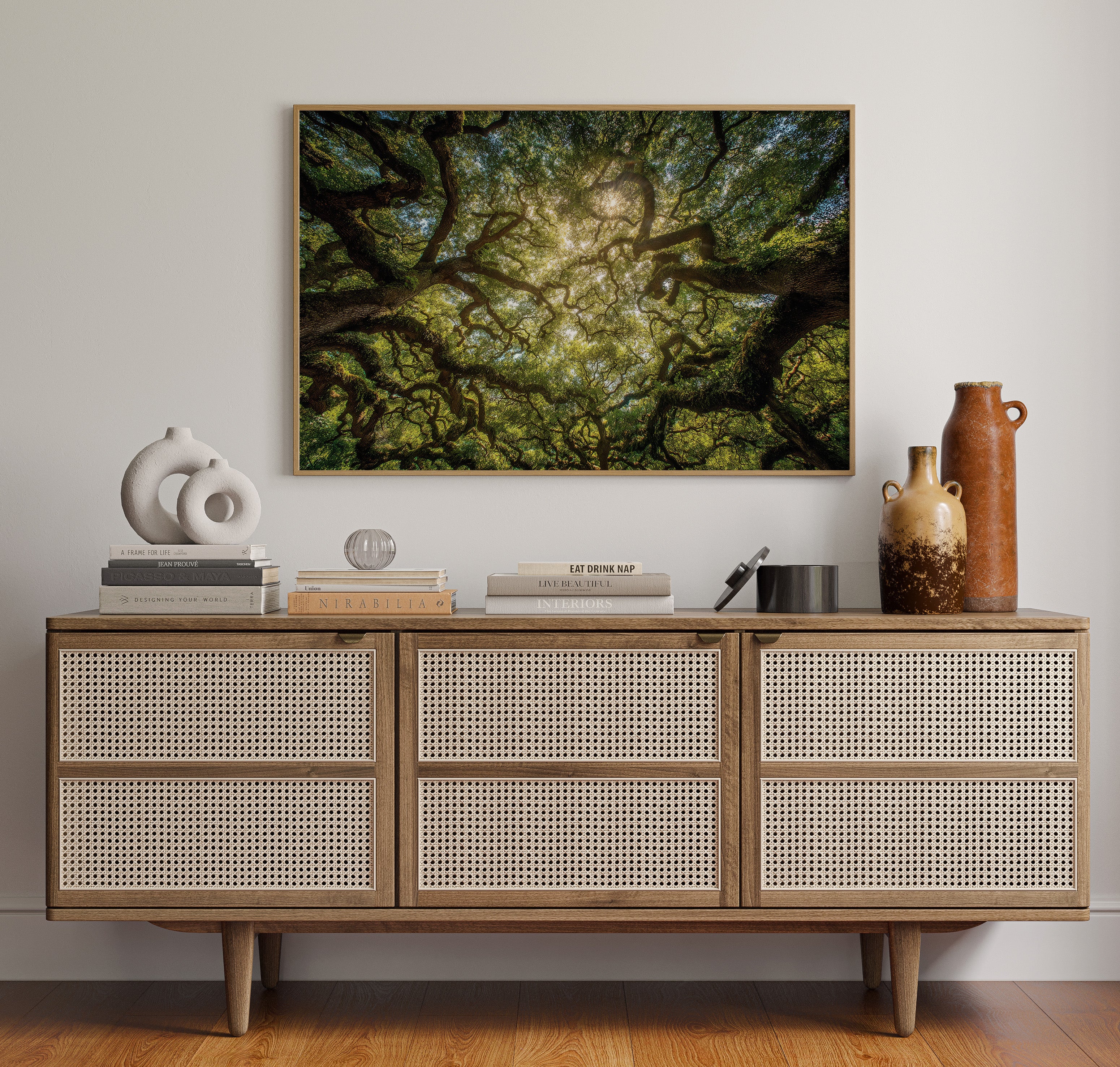 Ancient Oaks Weave Summer Light