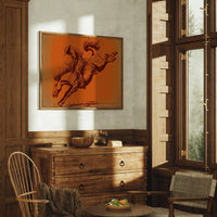 Wild Horses Chase Copper Sunsets