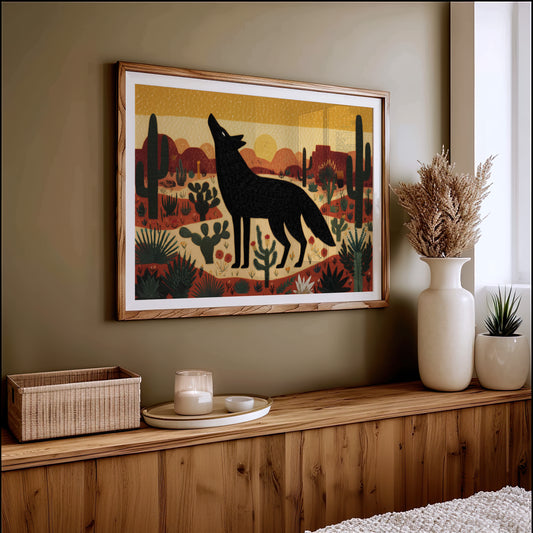 Coyote Songs Paint Desert Gold