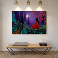 Moonlit Garden Holds Sacred Stories