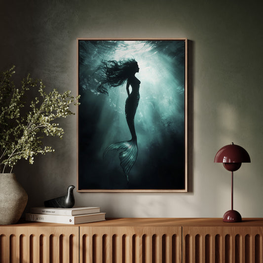 Dancer Beneath the Moonlit Waves