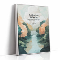 Be Still and Know Forest Waterfall