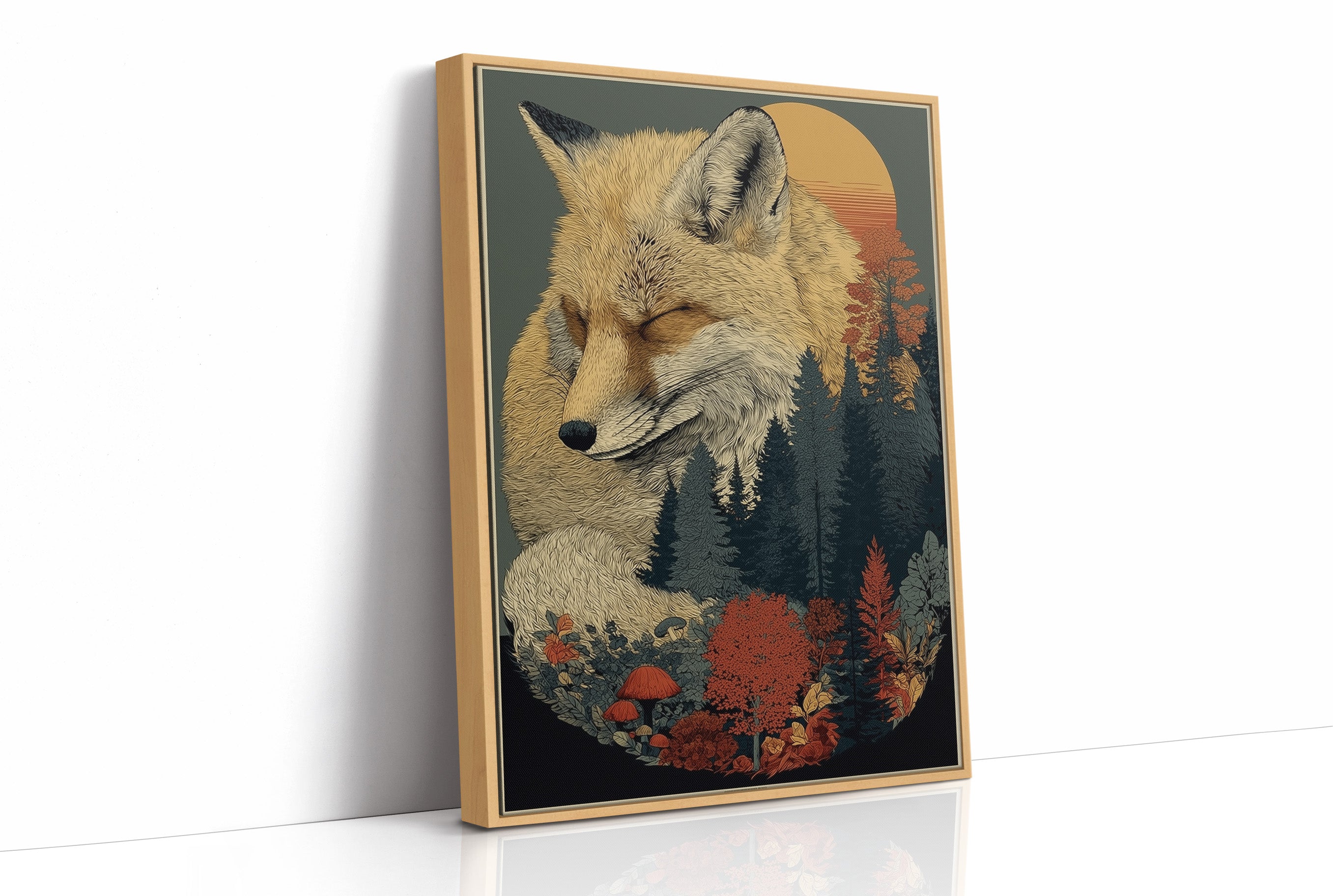 The Forest Dreaming Through the Fox