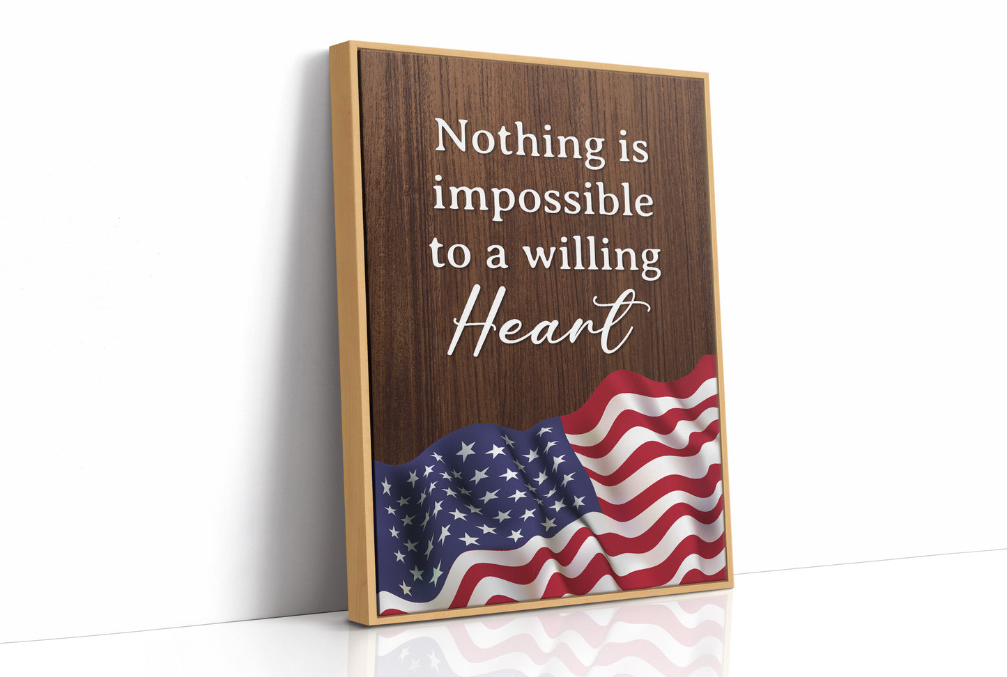 Nothing Is Impossible to a Willing Heart