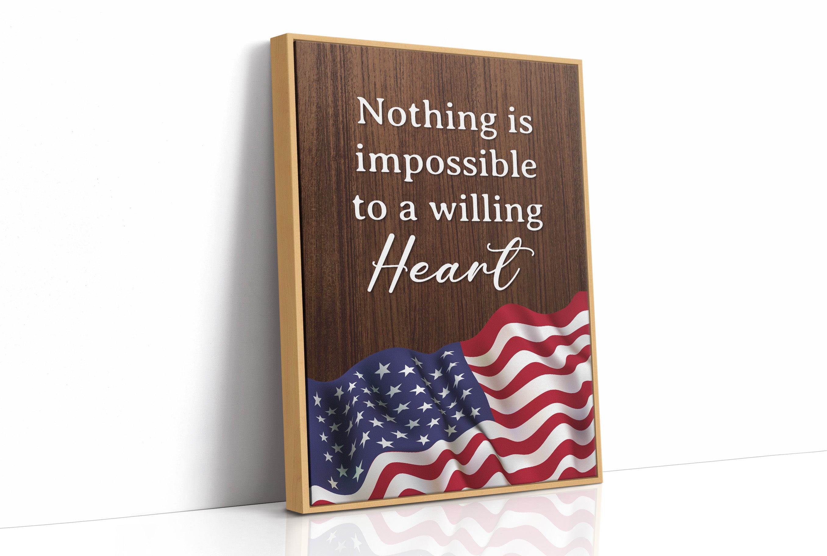 Nothing Is Impossible to a Willing Heart