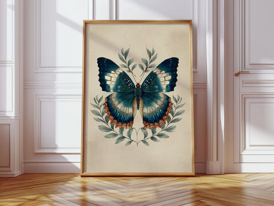Wings Cradled by Nature's Embrace