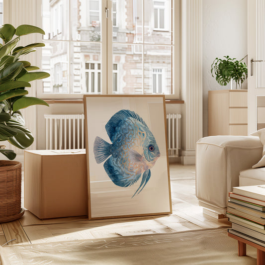 Beneath the Ocean's Brushstrokes