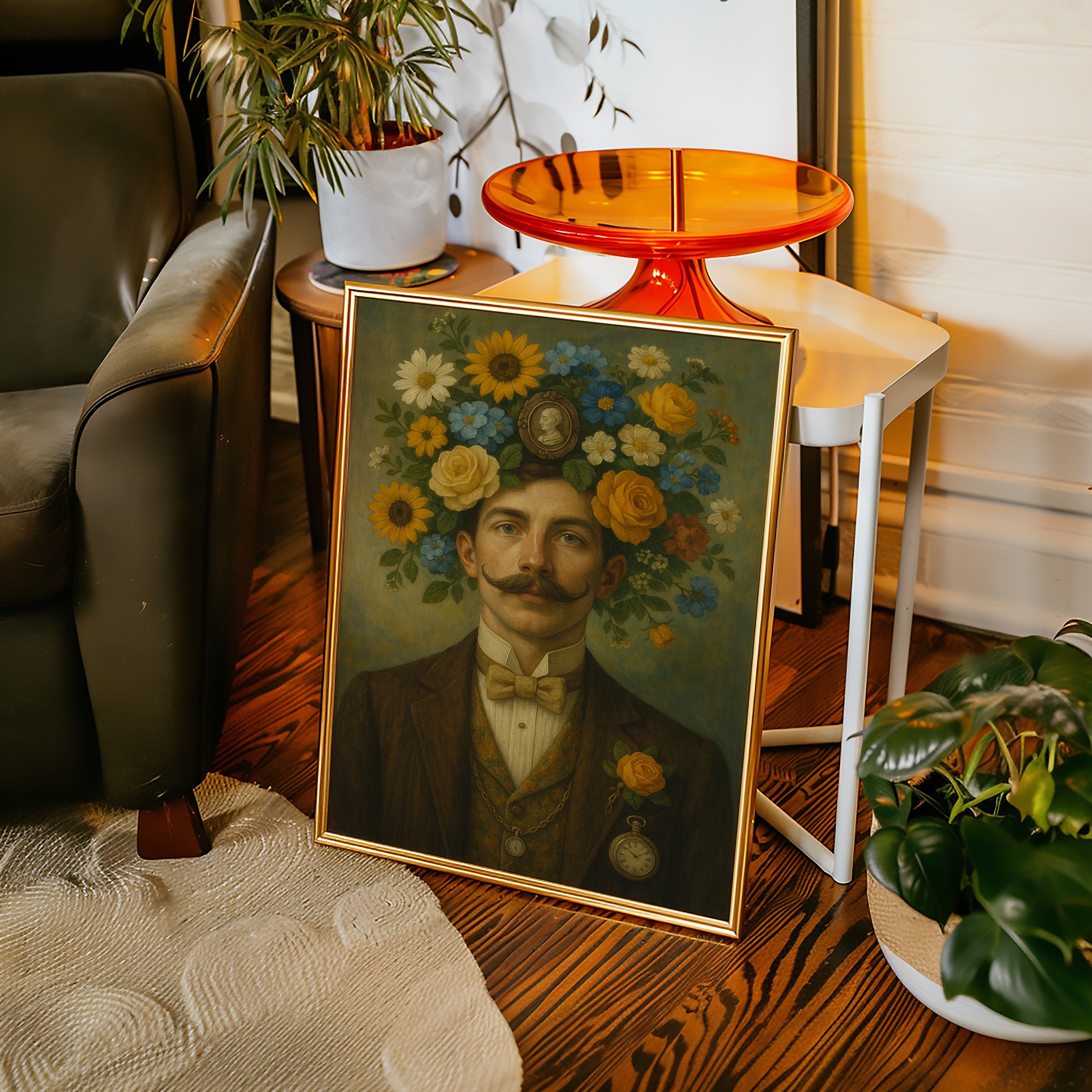 Golden Hour Gentleman in Bloom