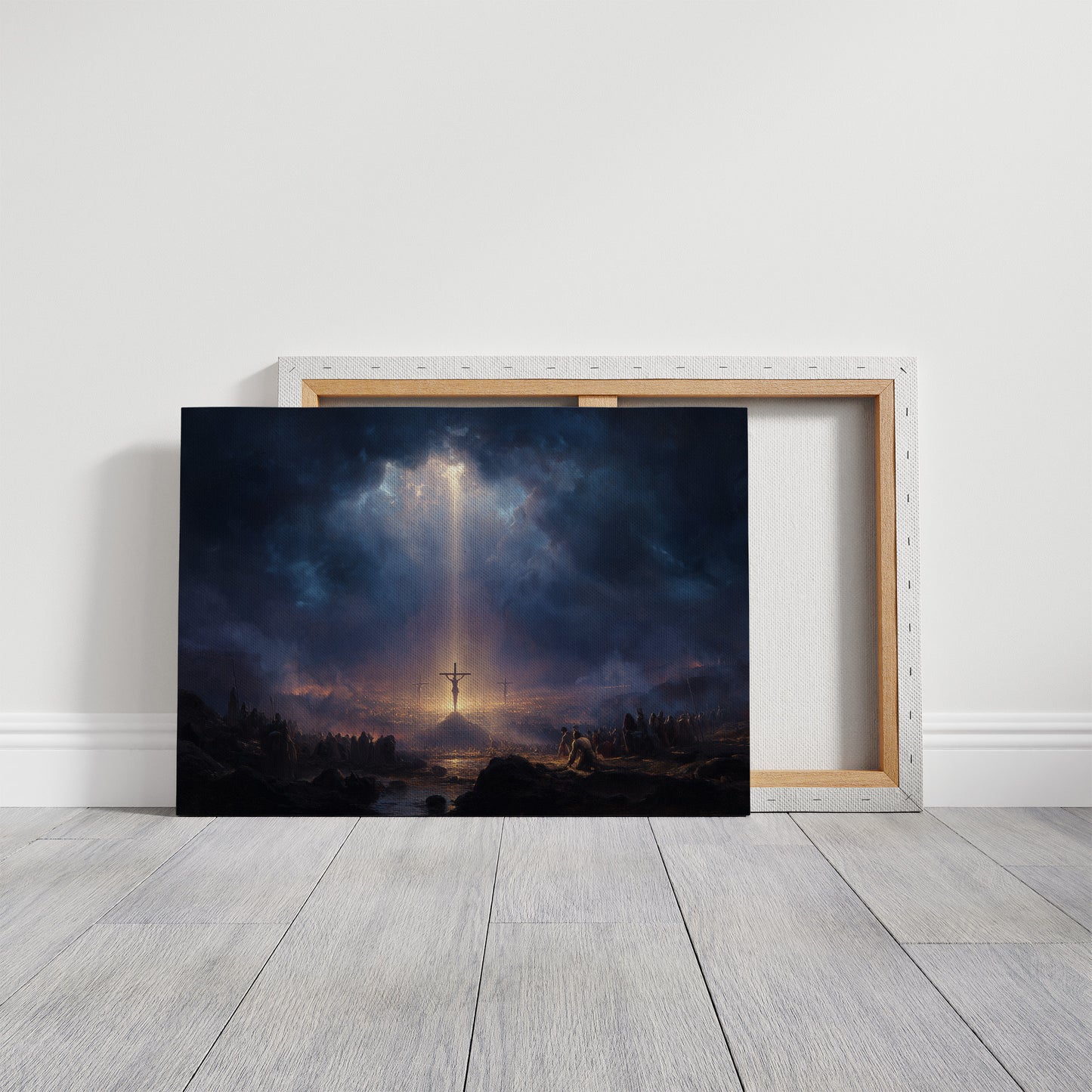 Divine Light Breaks Through Darkness