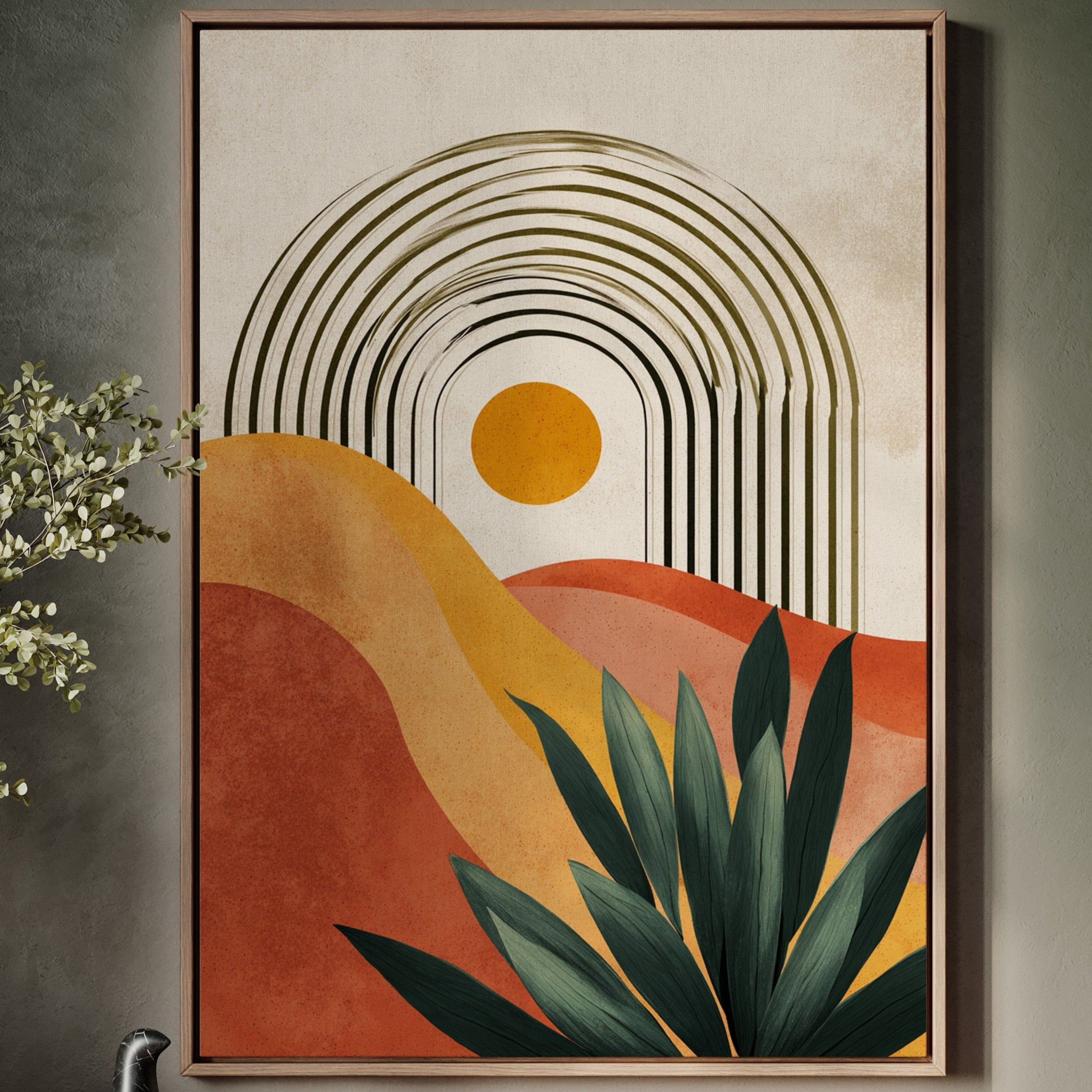 Hues of a Sunlit Horizon