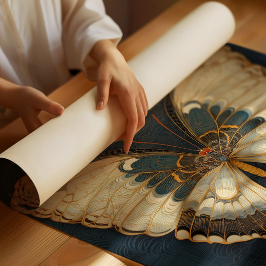 Moonlit Wings Tell Midnight Tales