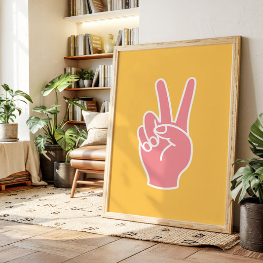 Peace Signs Paint Summer Skies