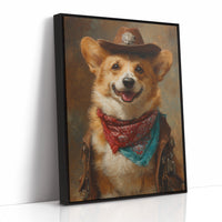 Cowboy Corgi Rules The Ranch