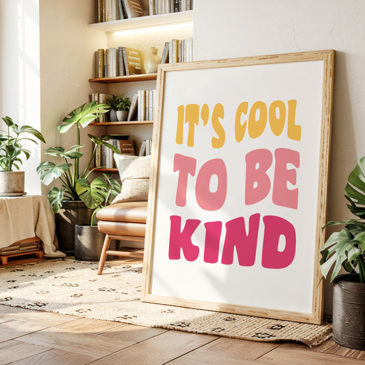 Summer Letters Paint Kind Thoughts
