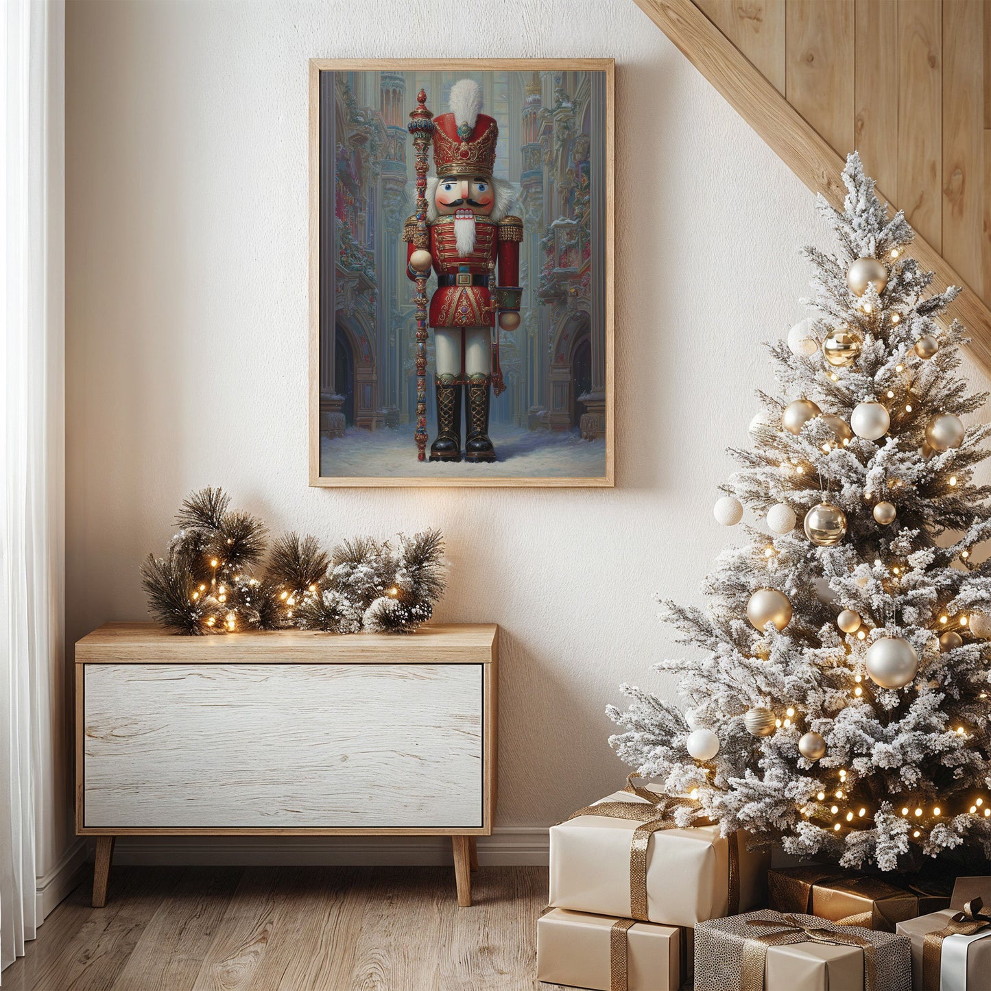 Royal Nutcracker Guards Winter Dreams
