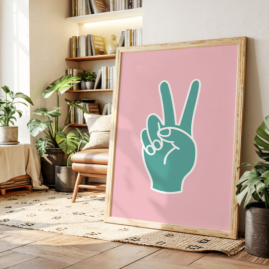 Peace Signs Paint Summer Stories