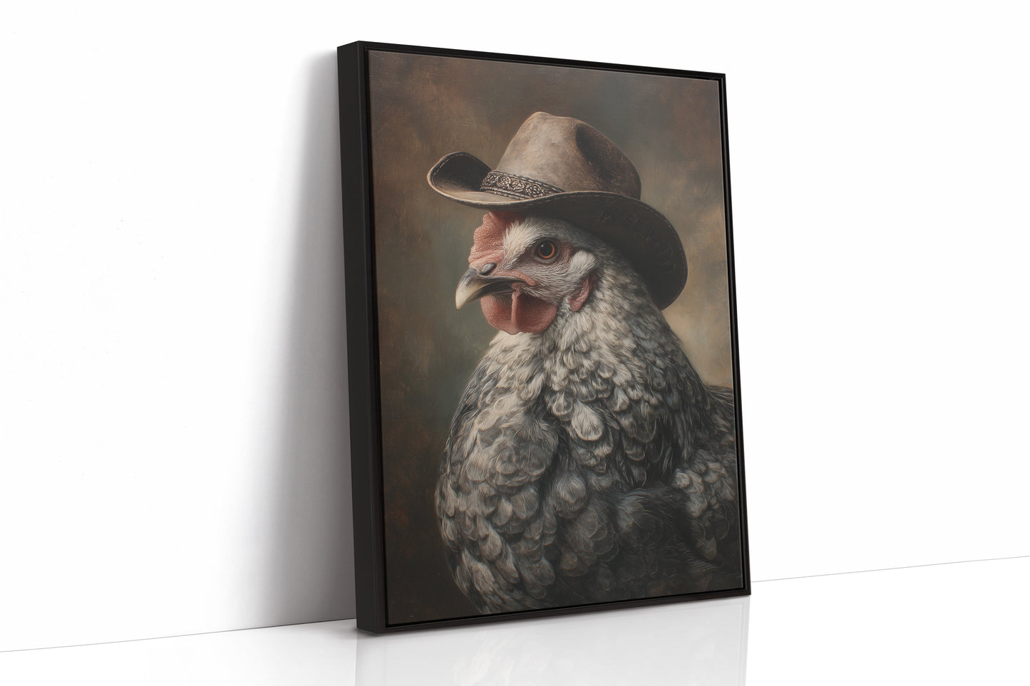 Barnyard Baron In Portrait Pose