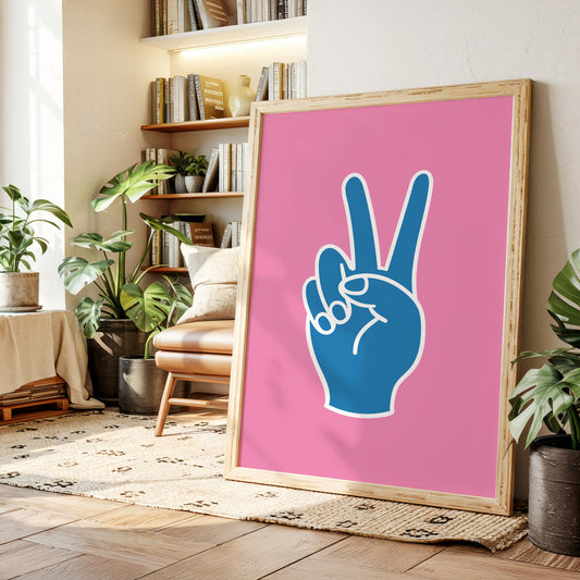 Peace Signs Paint Summer Stories