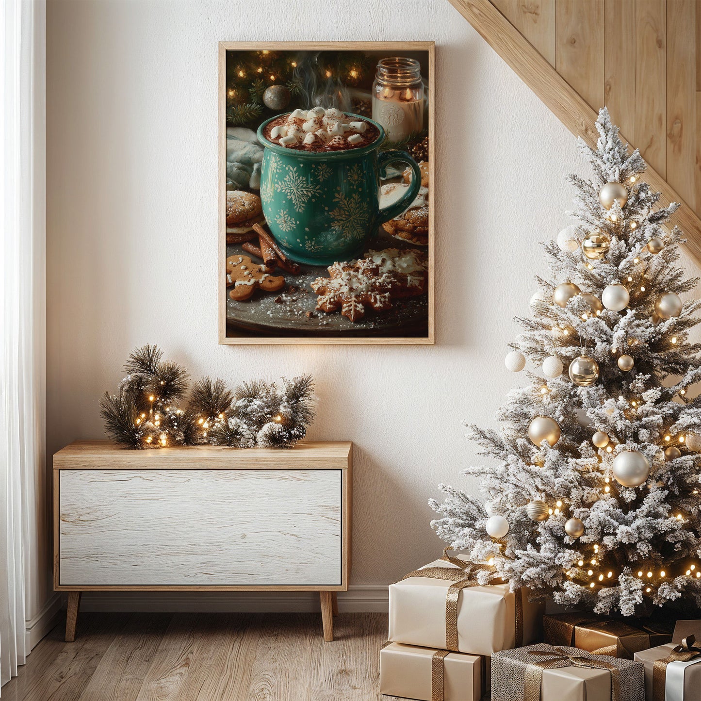 Cocoa Dreams On Winter Evenings