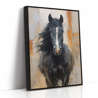 Midnight Gallop Through Amber Fields